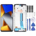 OLED Material LCD Screen For Xiaomi Poco M4 Pro 4G Digitizer Full Assembly with Frame