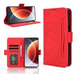 For Tecno Camon 30 Premier 5G Skin Feel Calf Texture Card Slots Leather Phone Case(Red)