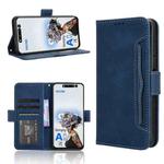 For Tecno Pova 6 Neo 5G / Spark 30 5G Skin Feel Calf Texture Card Slots Leather Phone Case(Blue)