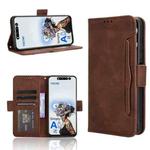 For Tecno Pova 6 Neo 5G / Spark 30 5G Skin Feel Calf Texture Card Slots Leather Phone Case(Brown)