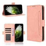 For Tecno Spark 40 Pro 4G Skin Feel Calf Texture Card Slots Leather Phone Case(Pink)