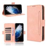 For Tecno Spark 40 Pro+ 4G Skin Feel Calf Texture Card Slots Leather Phone Case(Pink)