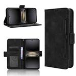 For Tecno Spark 40C Skin Feel Calf Texture Card Slots Leather Phone Case(Black)