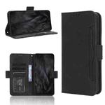 For Google Pixel 8 Pro Skin Feel Calf Texture Card Slots Leather Phone Case(Black)