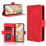 For Google Pixel 10 Pro / 10 Skin Feel Calf Texture Card Slots Leather Phone Case(Red)