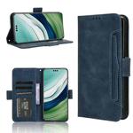 For Huawei Mate 60 5G Skin Feel Calf Texture Card Slots Leather Phone Case(Blue)