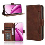 For Oukitel C53 Skin Feel Calf Texture Card Slots Leather Phone Case(Brown)