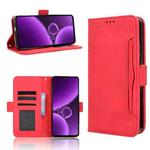 For Oukitel C59 / C59 Pro Skin Feel Calf Texture Card Slots Leather Phone Case(Red)