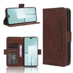 For Xiaomi Civi 3 Skin Feel Calf Texture Card Slots Leather Phone Case(Brown)