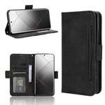 For Xiaomi 14 Pro Skin Feel Calf Texture Card Slots Leather Phone Case(Black)