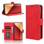 For Xiaomi Redmi Note 13 Pro 4G Global Skin Feel Calf Texture Card Slots Leather Phone Case(Red)