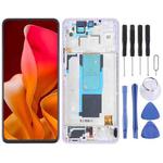 LCD Screen For Xiaomi 11i 5G Digitizer Full Assembly with Frame(Purple)