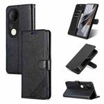For vivo S20 Pro AZNS Sheepskin Texture Flip Leather Phone Case(Black)