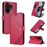 For vivo S30 Pro Mini AZNS Sheepskin Texture Flip Leather Phone Case(Red)