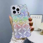 For iPhone 13 Little Star Series Glitter Powder TPU Phone Case(Clover)