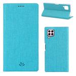 For Huawei nova 6 SE / P40 Lite / nova 7i ViLi DMX-54 Shockproof TPU + PU Leather Magnetic Attraction Horizontal Flip Protective Case with Card Slots & Holder(Blue)