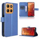 For Motorola Moto G15 4G / G15 Power 4G Diamond Texture Leather Phone Case(Blue)
