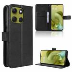 For Motorola Moto G86 Power 5G Diamond Texture Leather Phone Case(Black)
