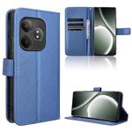 For Realme GT 6 / GT 6T / GT Neo6 Diamond Texture Leather Phone Case(Blue)