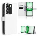 For Realme 14x 5G Malaysia / V70 Diamond Texture Leather Phone Case(White)