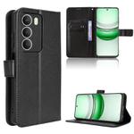 For Realme 14x 5G Malaysia / V70 Diamond Texture Leather Phone Case(Black)