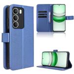 For Realme 14x 5G Malaysia / V70 Diamond Texture Leather Phone Case(Blue)