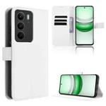 For Realme C71 4G Diamond Texture Leather Phone Case(White)