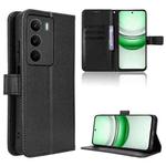 For Realme C71 4G Diamond Texture Leather Phone Case(Black)