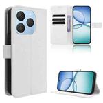 For Realme 15T 5G Diamond Texture Leather Phone Case(White)