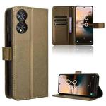 For TCL 40 NxtPaper 4G Diamond Texture Leather Phone Case(Brown)