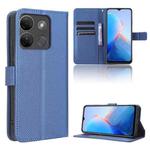 For Infinix Smart 7 Plus Diamond Texture Leather Phone Case(Blue)
