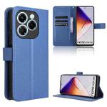 For Infinix Note 40X 5G Diamond Texture Leather Phone Case(Blue)