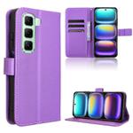 For Infinix Hot 50 4G Diamond Texture Leather Phone Case(Purple)