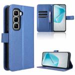 For Infinix Hot 50 Pro+ 4G Diamond Texture Leather Phone Case(Blue)