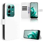 For Infinix Note 50x 5G Diamond Texture Leather Phone Case(White)