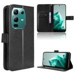 For Infinix Note 50x 5G Diamond Texture Leather Phone Case(Black)