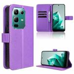 For Infinix Note 50x 5G Diamond Texture Leather Phone Case(Purple)