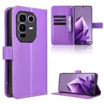 For Infinix Note 50 Pro+ Diamond Texture Leather Phone Case(Purple)