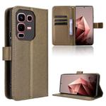 For Infinix Note 50s 5G Diamond Texture Leather Phone Case(Brown)