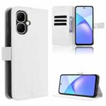 For Infinix Smart 10 / Tecno Pop 10 4G Diamond Texture Leather Phone Case(White)