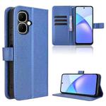 For Infinix Smart 10 / Tecno Pop 10 4G Diamond Texture Leather Phone Case(Blue)