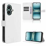 For Tecno Spark Go 2 4G Diamond Texture Leather Phone Case(White)