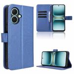 For Tecno Spark Go 2 4G Diamond Texture Leather Phone Case(Blue)