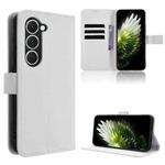 For Tecno Spark 40 Pro 4G Diamond Texture Leather Phone Case(White)