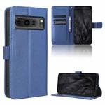 For Google Pixel 8 Pro Diamond Texture Leather Phone Case(Blue)