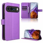 For Google Pixel 9 Pro Diamond Texture Leather Phone Case(Purple)