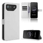 For Asus ROG Phone 7 Diamond Texture Leather Phone Case(White)