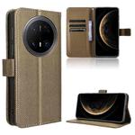 For Huawei Mate 70 Pro / 70 Pro+ Diamond Texture Leather Phone Case(Brown)