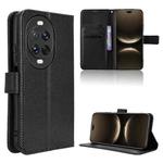 For Huawei nova 14 Pro 5G Diamond Texture Leather Phone Case(Black)