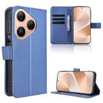 For Huawei Pura 80 5G Diamond Texture Leather Phone Case(Blue)